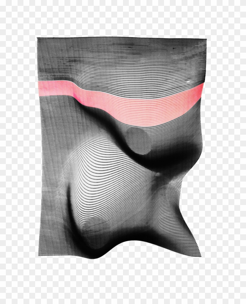 Of Parallel Lines Is Deformed By The Attraction Of - Underpants Clipart