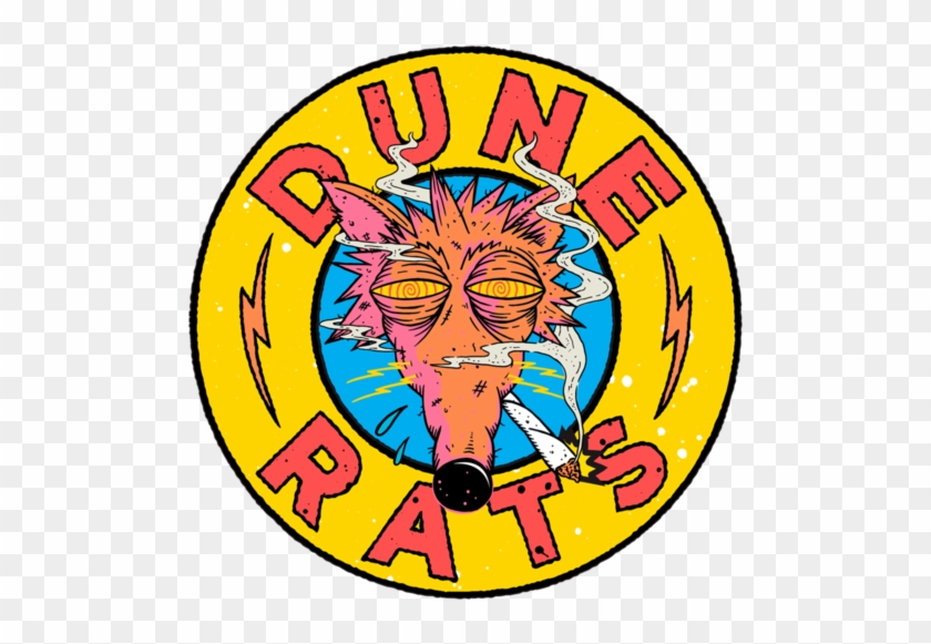 Dune Rats Death Sticker Sound Merch Com - Dune Rats Death Rat Clipart #4134816