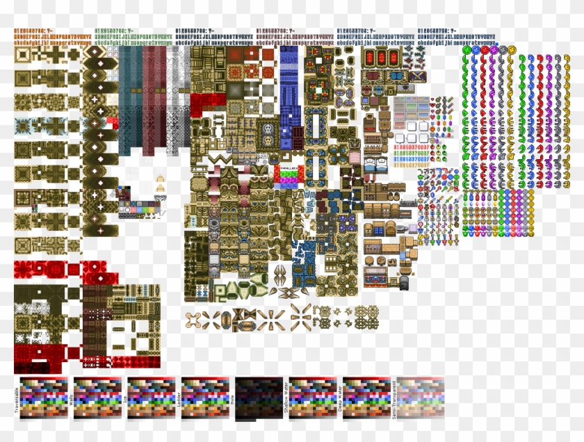 Download Entities - Link To The Past Tileset Clipart #4134857