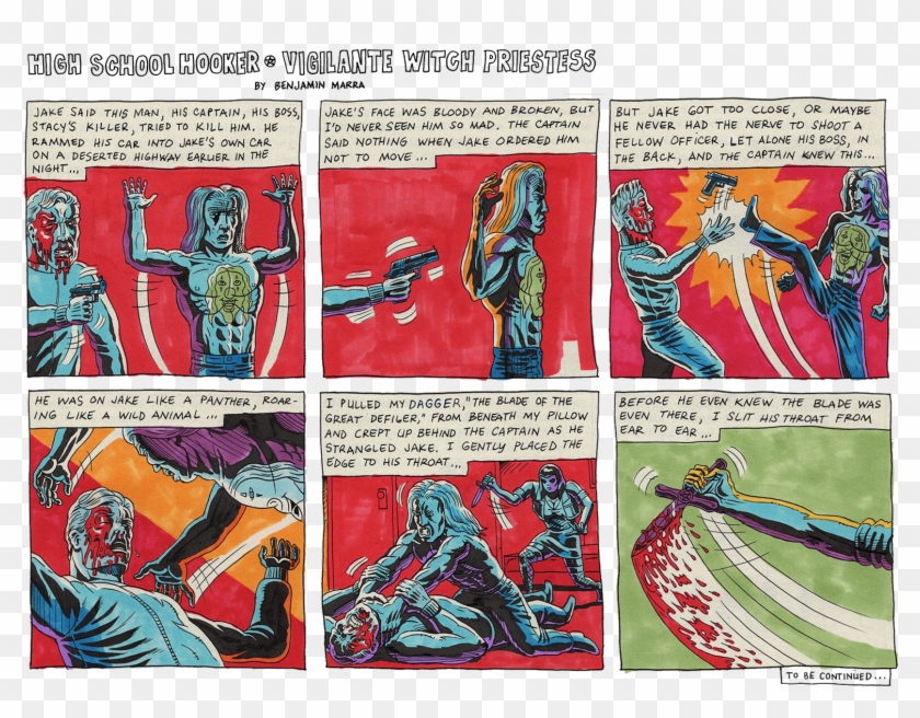 High School Hooker * Vigilante Witch Priestess By Benjamin-marra - Illustration Clipart #4134939