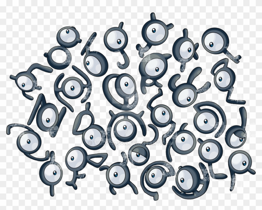 Donderdag 23 Juni - 201 Unown Clipart #4135407