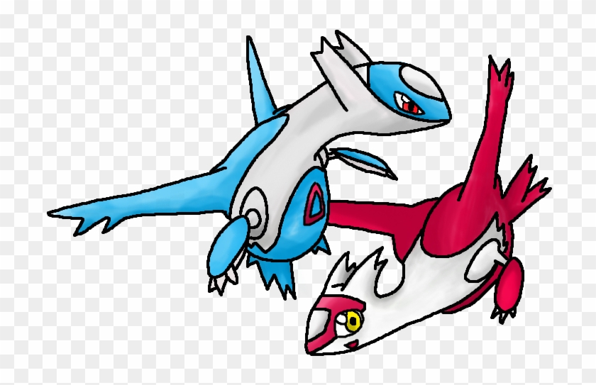 More Like Ralts - Latios And Latias Drawing Clipart