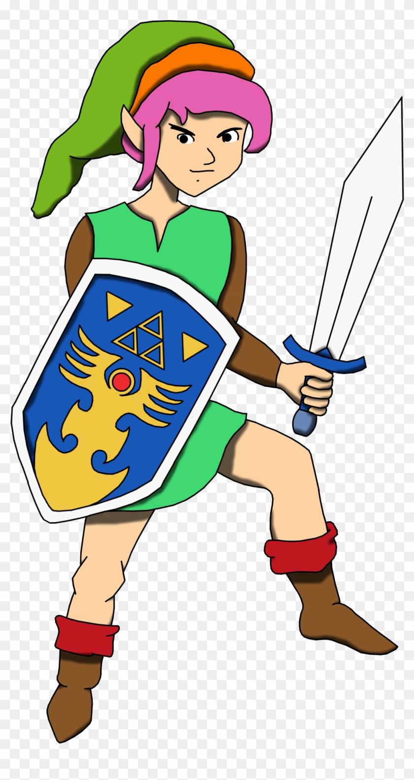 I Draw A Different Link Every Day Until Smash Ultimates - Cartoon Clipart