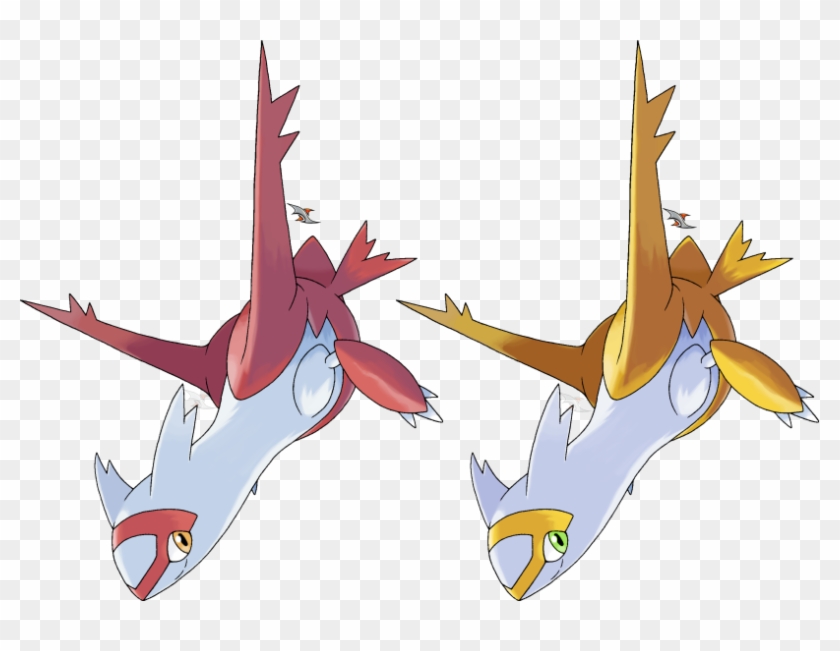 15 Sep - Latias Regular And Shiny Clipart #4136163