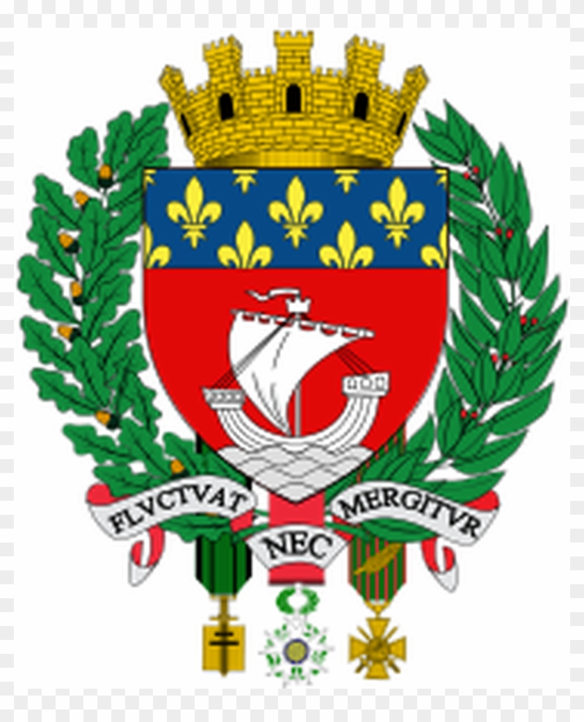 Paris - Coat Of Arms Paris Clipart #4136417