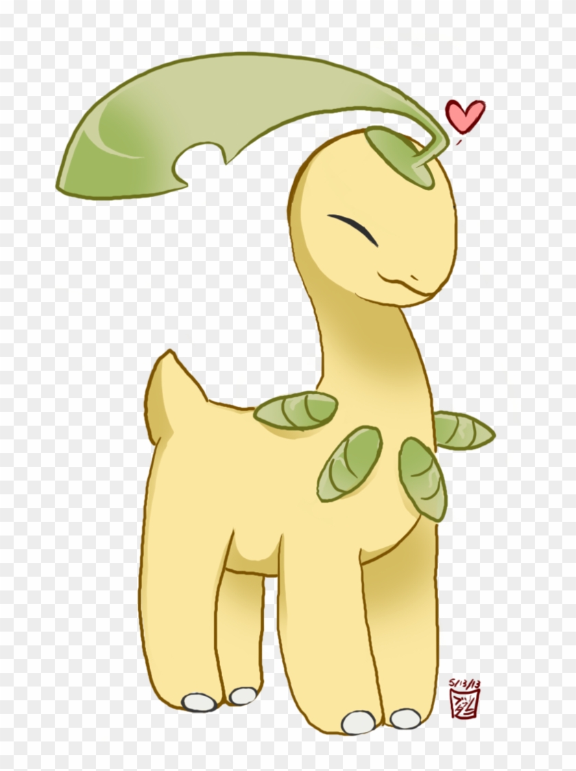 Latias Is Okay - Pokemon Bayleef Cute Clipart