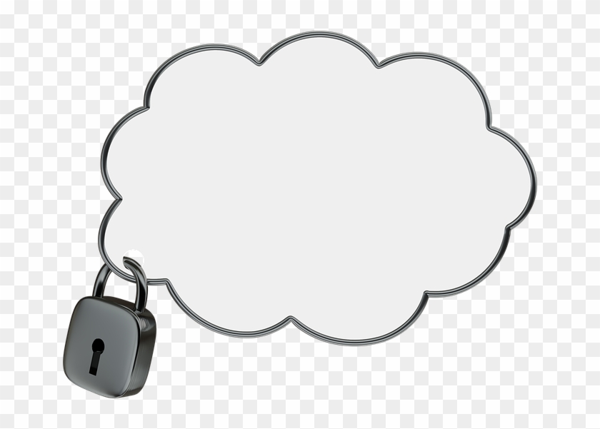 Cloud Internet Castle Security Isolated 3d - Circle Clipart