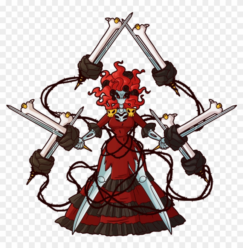 Ffww - Boss - Corrupted Carmen - By Drcrafty - Illustration Clipart