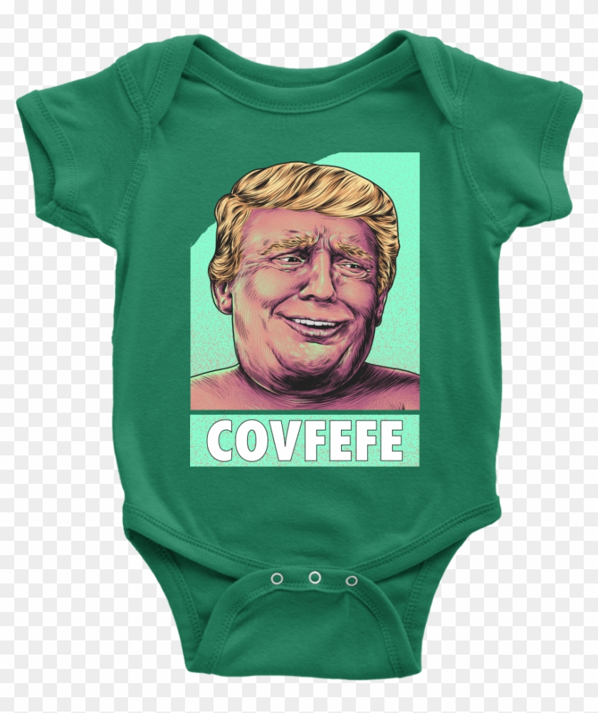 Innocent Trump Covfefe Baby Bodysuit , Png Download - Infant Bodysuit Clipart #4136911