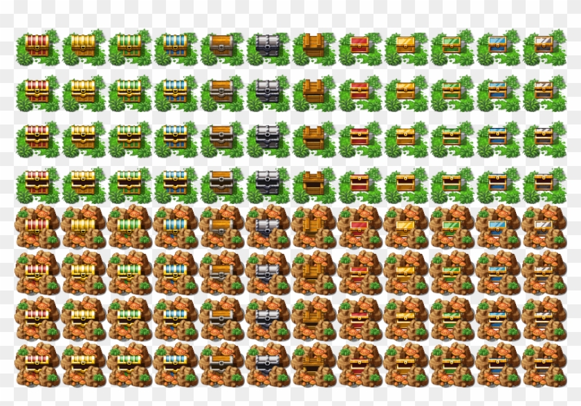 Chest Xtra - Rpg Maker Mimic Chest Clipart