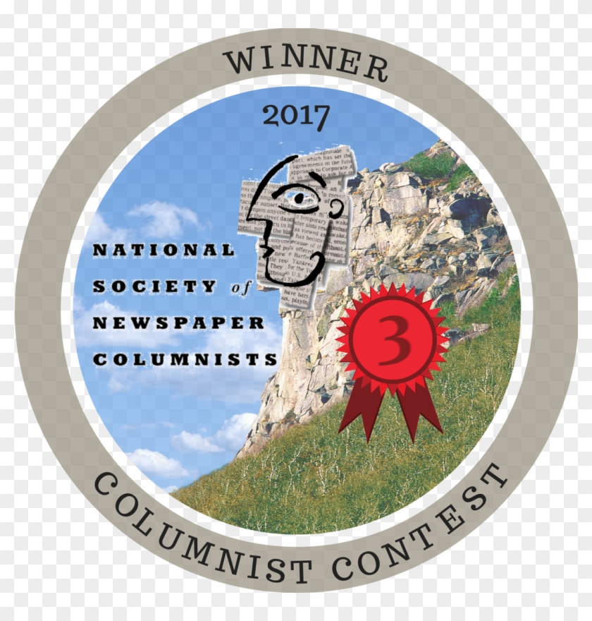 2017 Badge Round 3rd Place - Old Man Of The Mountain Clipart