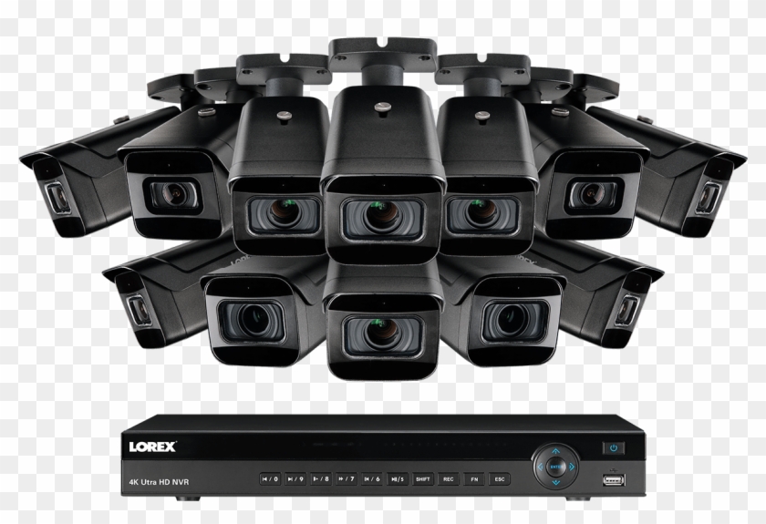4k Real Time 30fps Recording 4k Ultra Hd Ip 16 Channel - Cctv Packages In Uk Usa Clipart #4137573