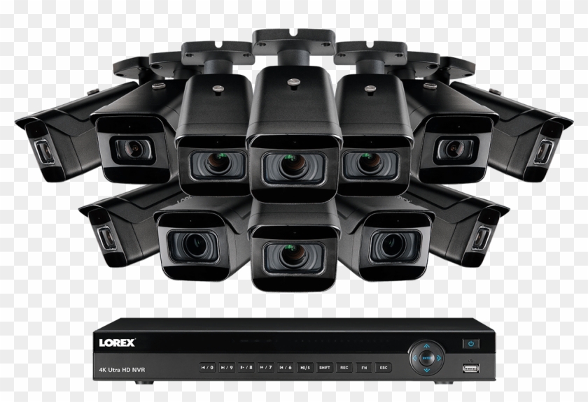 4k Real Time 30fps Recording 4k Ultra Hd Ip 16 Channel - Cctv Packages In Uk Usa Clipart