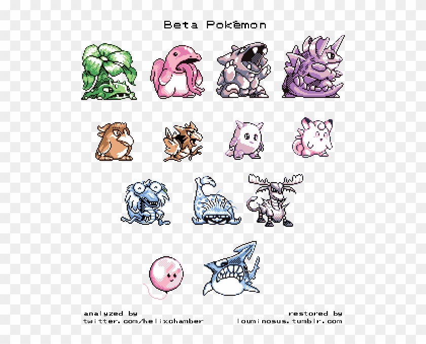 Did You Say “we Want More Sprites”no Well That's A - Pokemon Beta Sprites Clipart #4137667