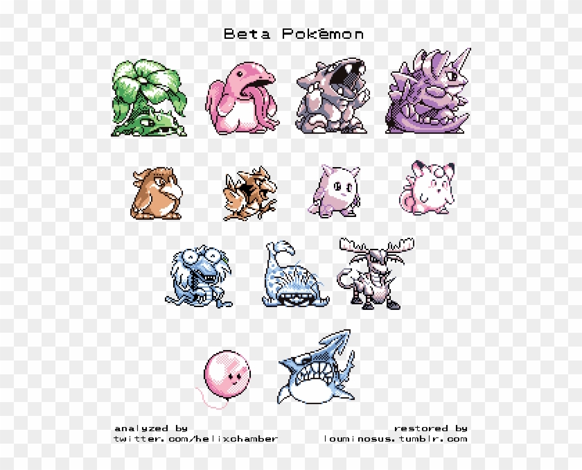 Did You Say “we Want More Sprites”no Well That's A - Pokemon Beta Sprites Clipart