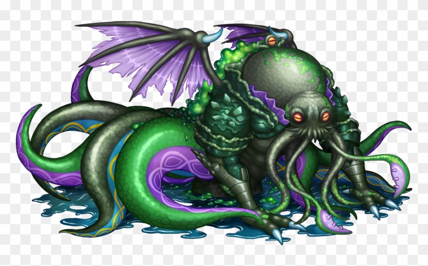 View Samegoogleiqdbsaucenao Collabo4 Cthulhu , - Illustration Clipart