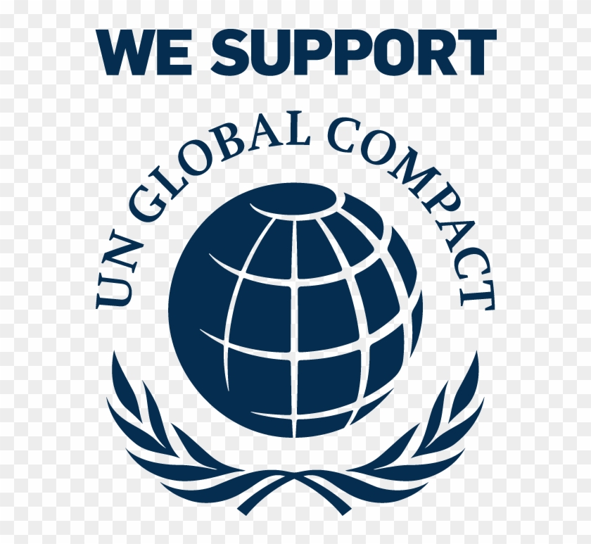 Nations Global Compact, The International Organization's - We Support Un Global Compact Logo Clipart