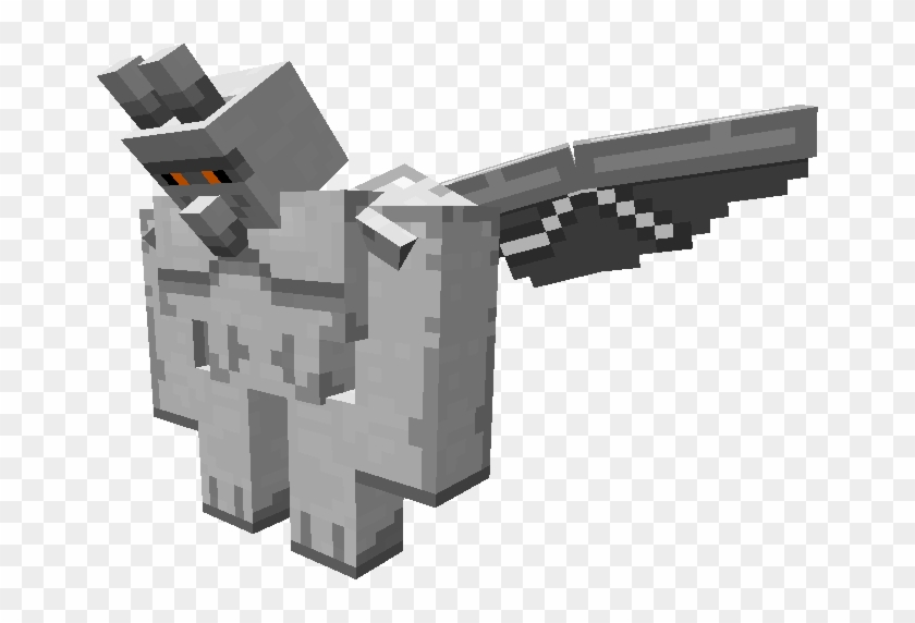 Iron Gargoyle - Mobs Mods Minecraft Png Clipart #4138194