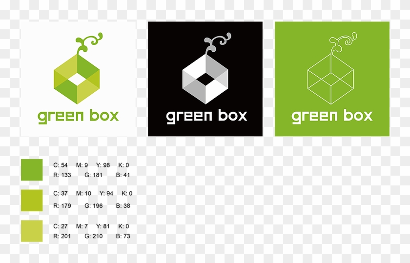 Green Box-01 - Graphic Design Clipart #4138338