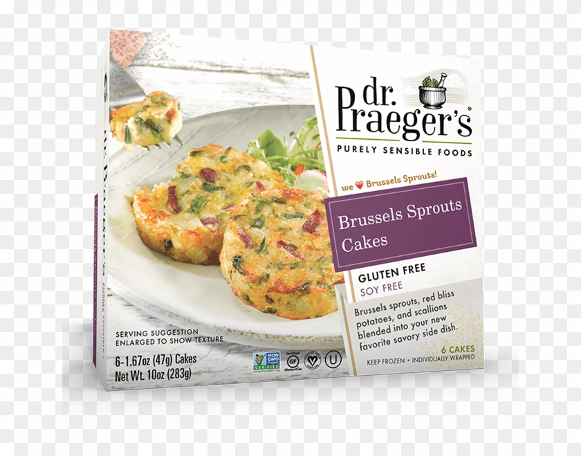 Dr Praeger's Brussel Sprout Cakes Clipart