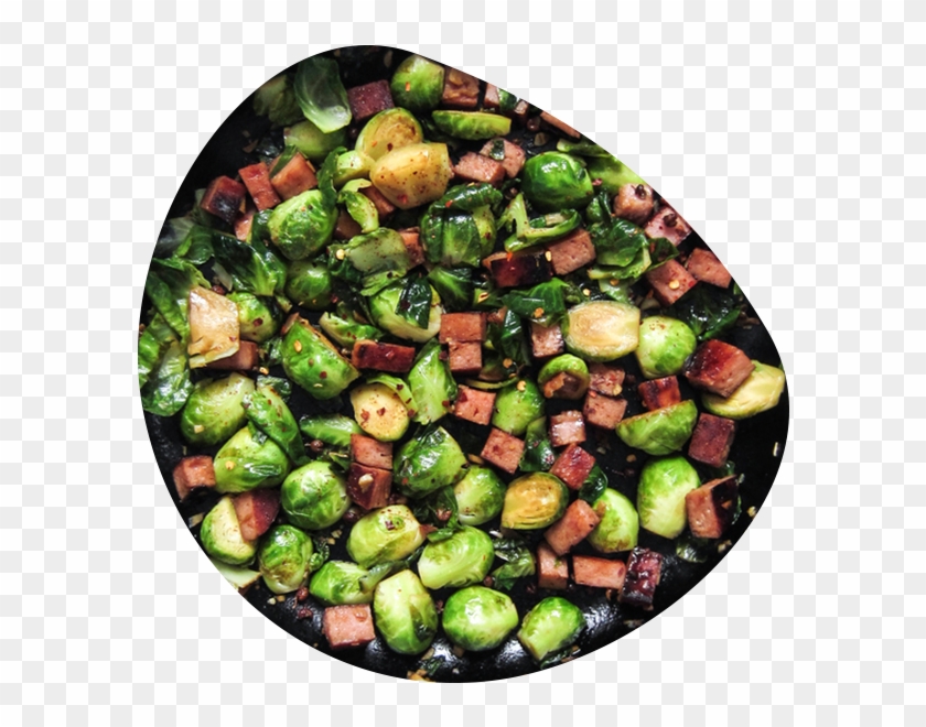 Sweet And Spicy Brussels Sprouts With Spam , Png Download - Brussels Sprout Clipart