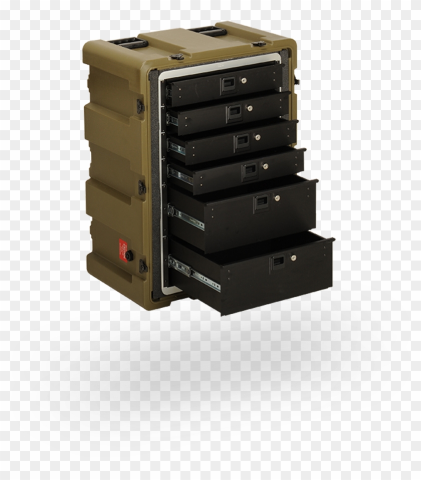 Military Drawer Cases - Disk Array Clipart #4138669