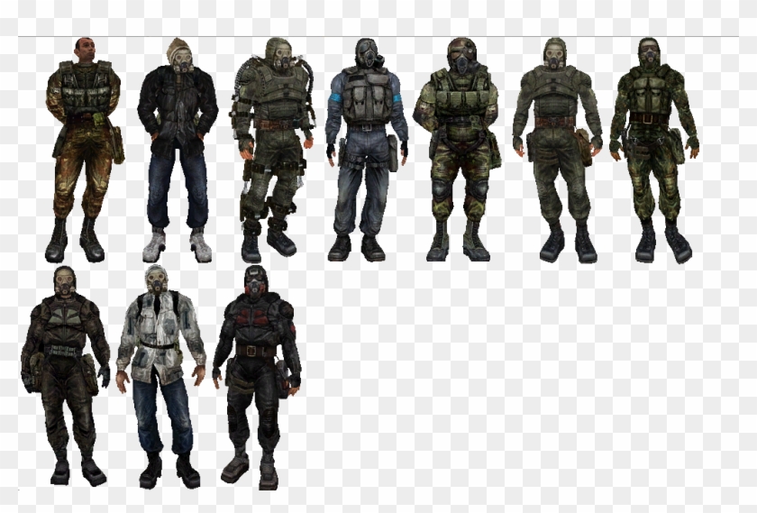 Mod Pack For Lost Alpha - Soldier Clipart #4138910