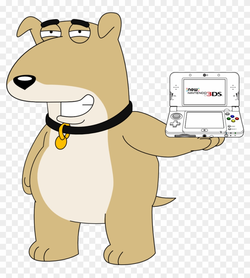 Vinny Holding The New Nintendo 3ds - Cartoon Clipart #4139147