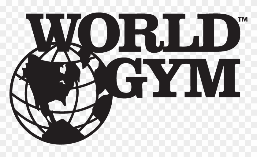 Mens - World Gym Logo Transparent Clipart #4139236
