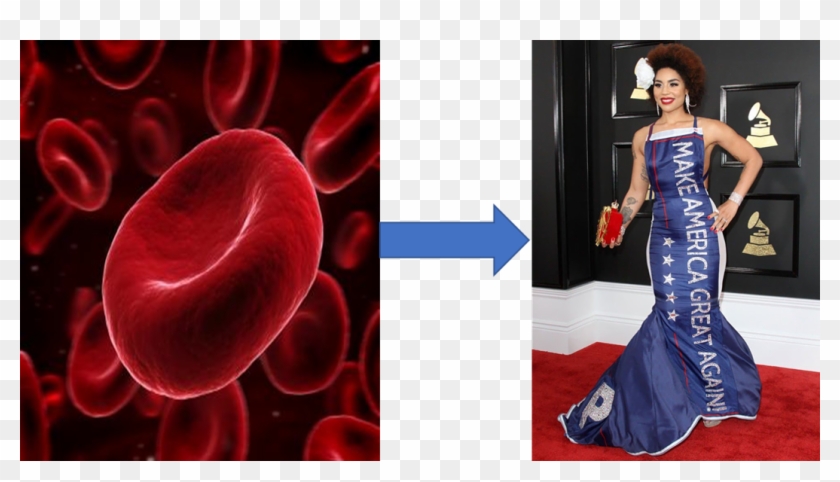 Red Blood To Red Carpet - Gown Clipart #4139268