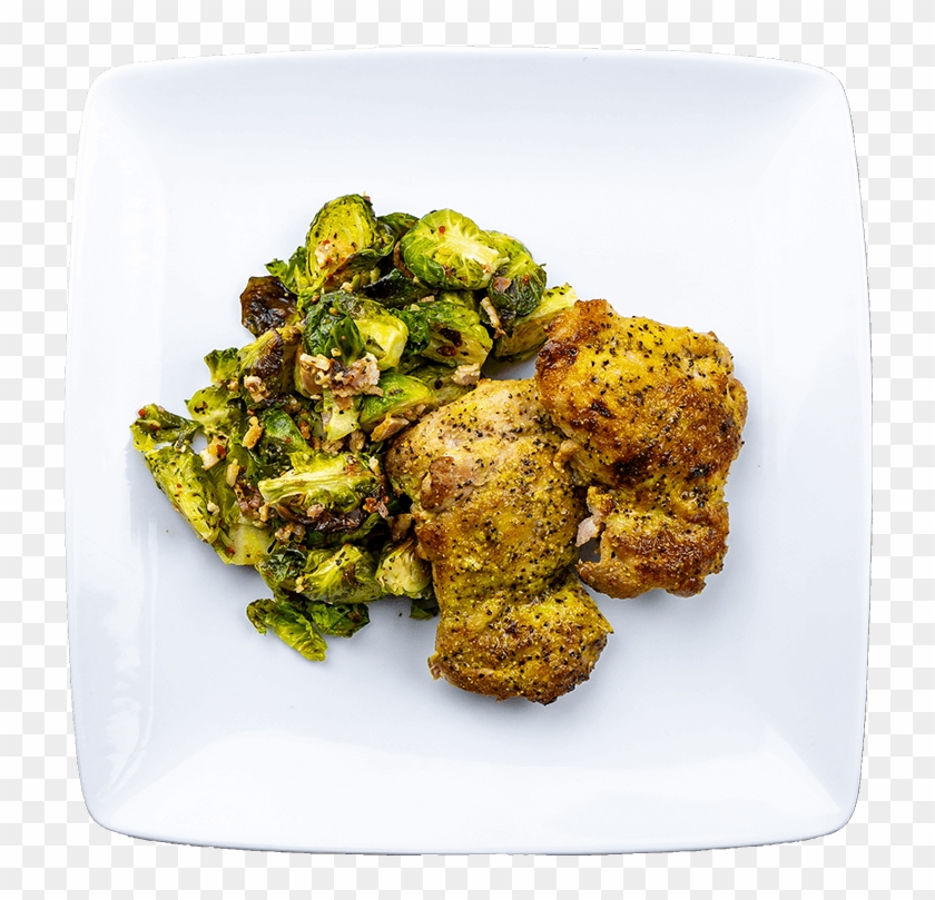 Lemon Pepper Chicken & Brussels Sprouts - Brussels Sprout Clipart