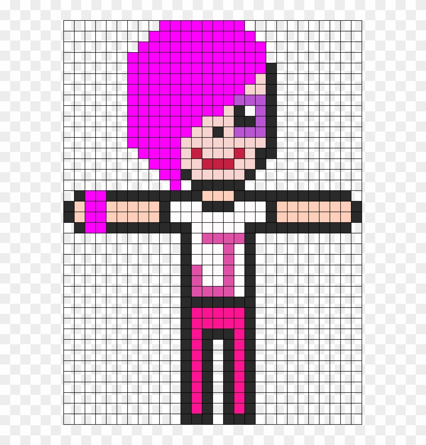 Jeffree Star Perler Perler Bead Pattern / Bead Sprite - Creative Arts Clipart