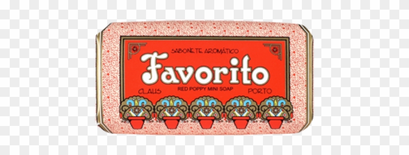Ms107 Ms107 - Claus Porto Favorito Red Poppy Bath Soap Clipart