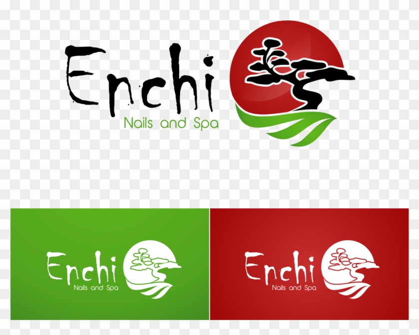 Logo Design By Stynxdylan For Enchi Nails And Spa - Graphic Design Clipart