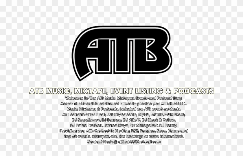 Atb Music, Mixtape, Event Listing & Podcasts - Atb Clipart #4139959