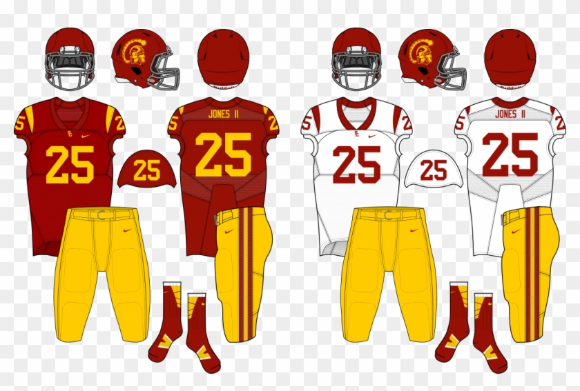 Usc Trojans - American Football Clipart #4139960