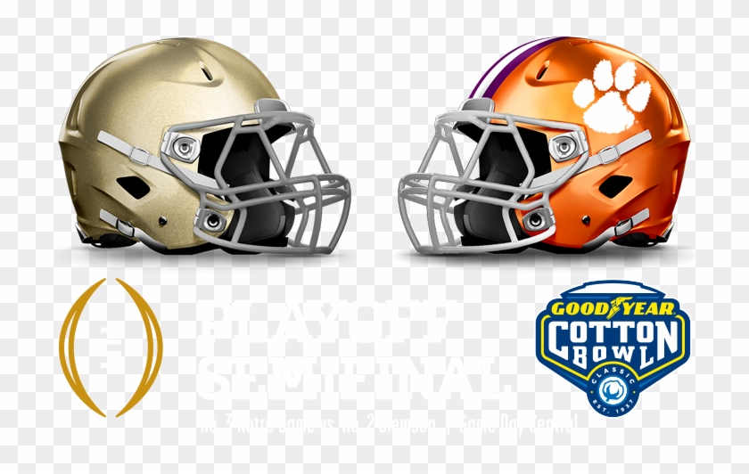 Welcome To The Official Blog Of The 84rd Annual Goodyear - Notre Dame Clemson Cotton Bowl Clipart