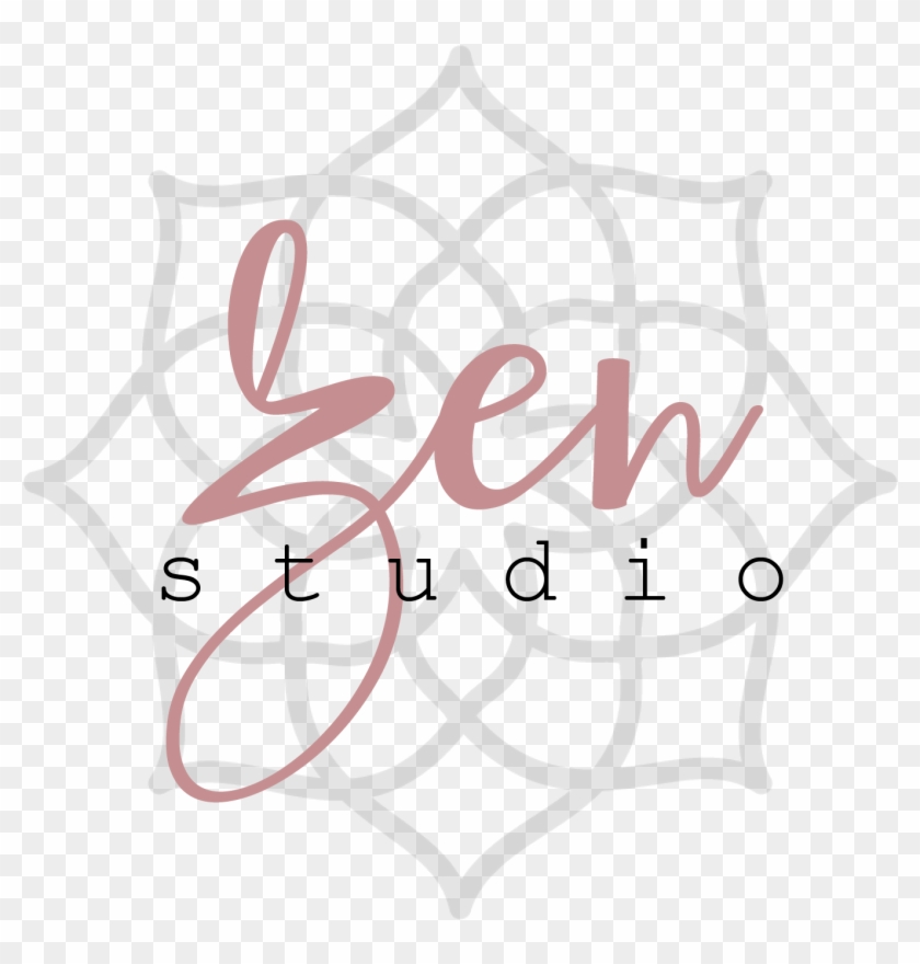 Yoga Studio Premade Logo - Calligraphy Clipart