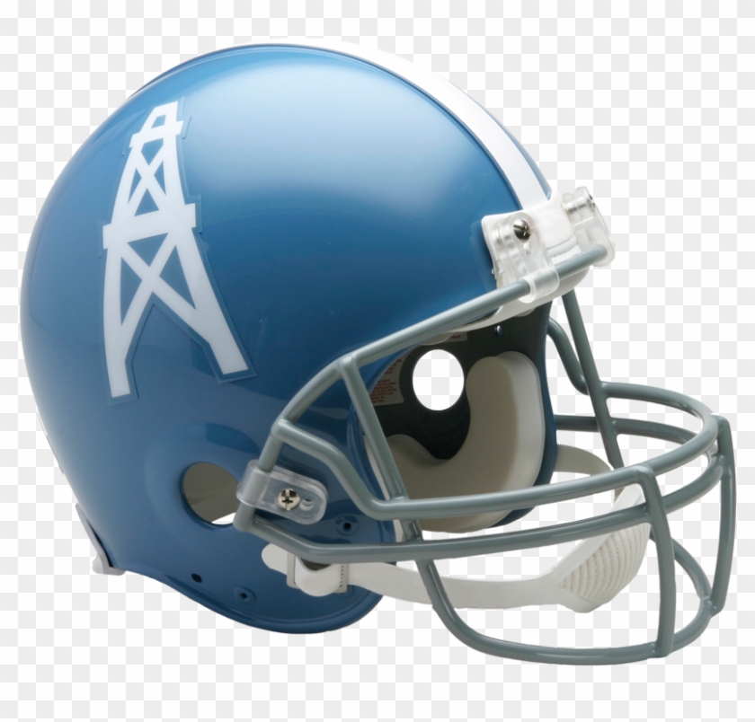 Houston Oilers Vsr4 Authentic Throwback Helmet - Football Helmet Clipart