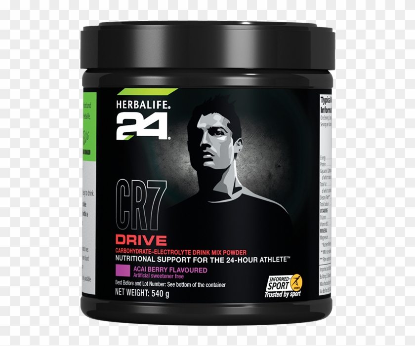 Key Features And Benefits - Herbalife Cr7 Canister Clipart
