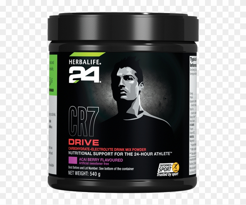 Key Features And Benefits - Herbalife Cr7 Canister Clipart #4141128