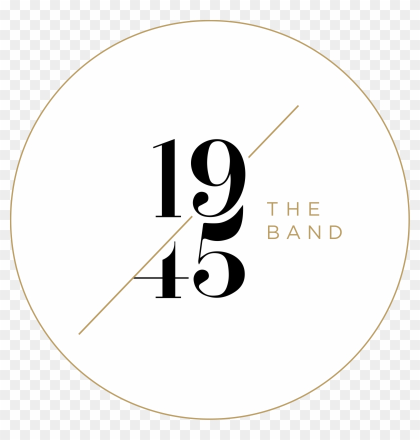 07 Dec 1945 The Band Logo Clipart #4141163