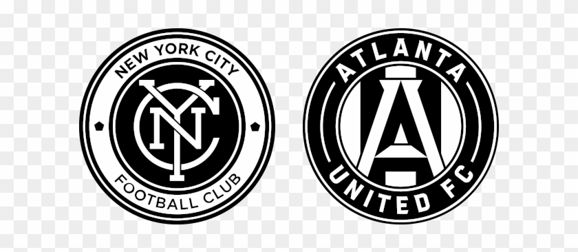 Nycfc Atlanta United - Emblem Clipart #4141392