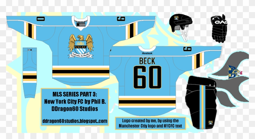 Thursday A Little Rushed Hockeyjerseyconcepts - Manchester City Clipart