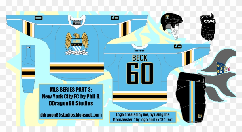 Thursday A Little Rushed Hockeyjerseyconcepts - Manchester City Clipart #4141706