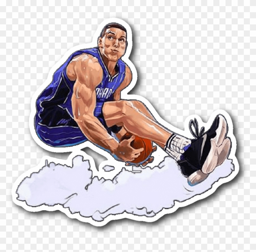 Fancy Logo Custom Screenprint Custom Die Custom Oracal - Imagenes De Aaron Gordon Para Fondo De Pantalla Clipart
