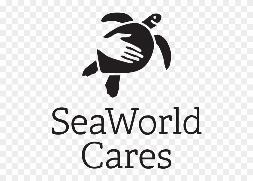 Logo For The Conservation Program "seaworld Cares - Seaworld Cares Logo Clipart #4141902