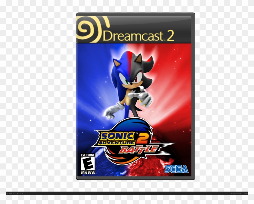 Dreamcast » Sonic Adventure 2 Box Cover ← → - Sonic Adventure 2 Battle Dreamcast 2 Clipart