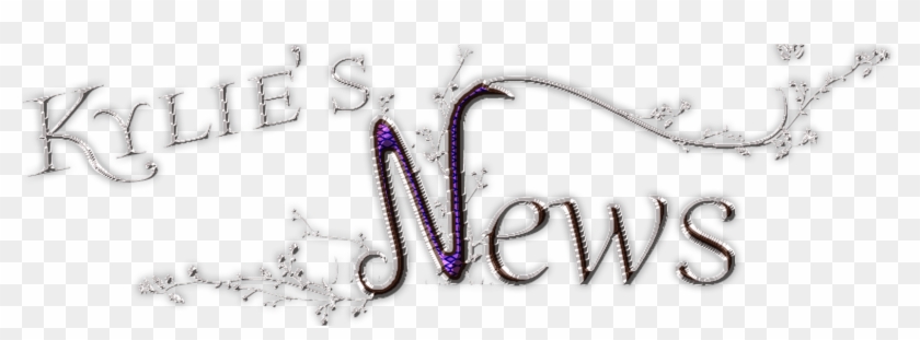 Kylie's News Logo - Calligraphy Clipart
