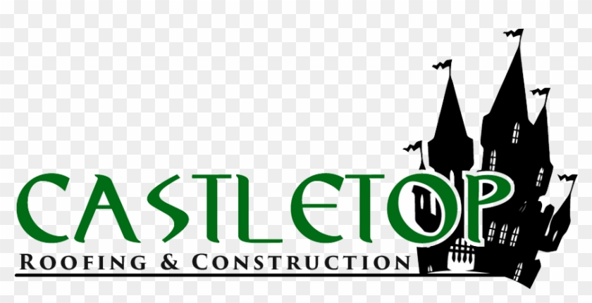 Castletop Roofing And Construction Logo - Graphic Design Clipart #4142429